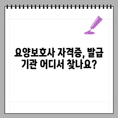 요양보호사 자격증 발급 기관 신규 신청, 이렇게 하세요! | 요양보호사, 자격증, 신청 방법, 발급 기관