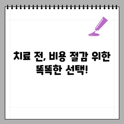 치근단절제술 보험 적용, 비용 절감 꿀팁 대공개 | 치과 치료, 보험 청구, 비용 절감