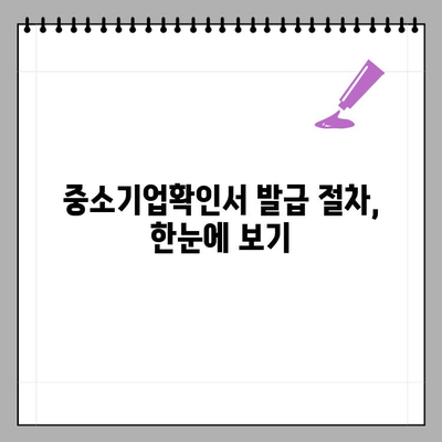 중소기업확인서 발급 기준, 쉽고 빠르게 확인하세요! | 중소기업 범위기준 완벽 정리