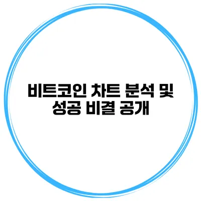 비트코인 차트 분석 및 성공 비결 공개